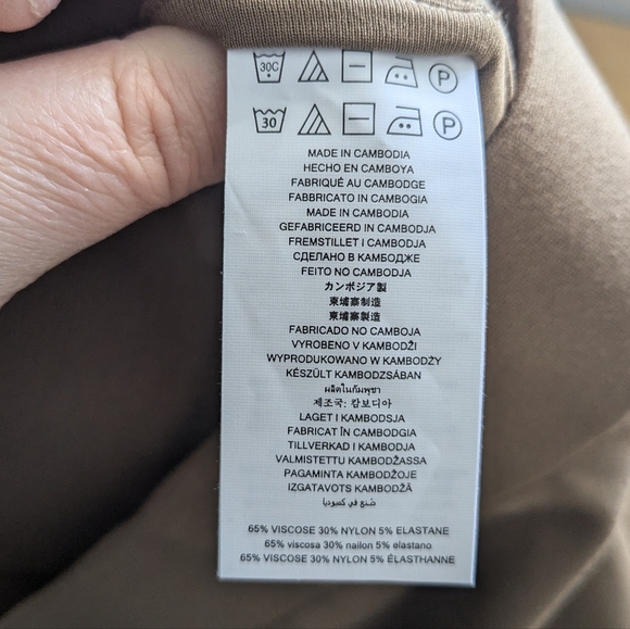 NWT! Michael Kors Capri Pants Beige Size 4X Women Plus Size - Picture 7 of 12